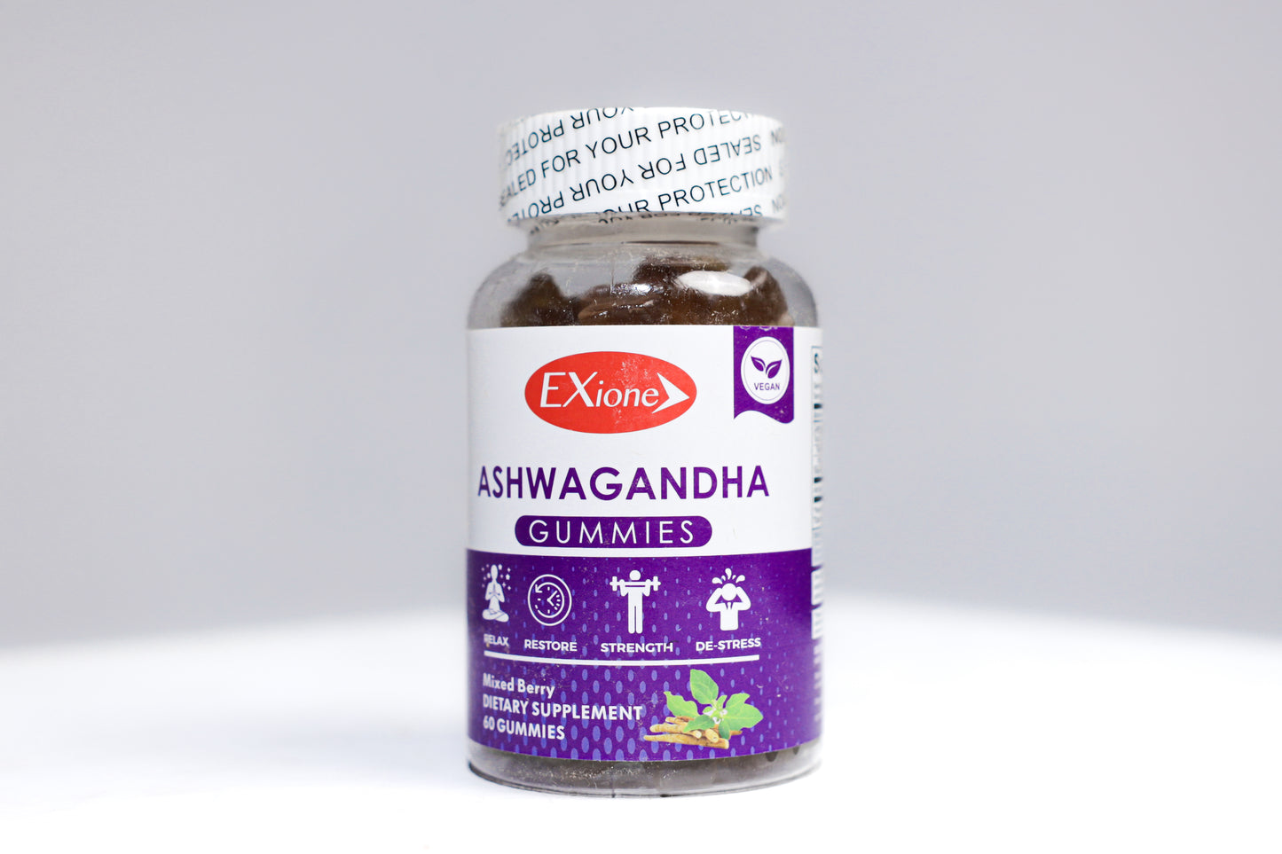 Exione Ashwagandha for stress relief