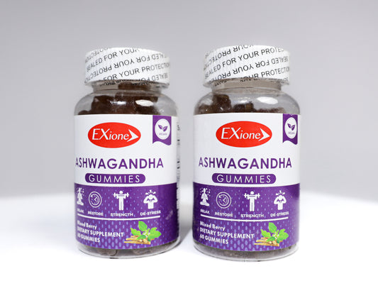 2 Bottles Ashwagandha For Stress Relief