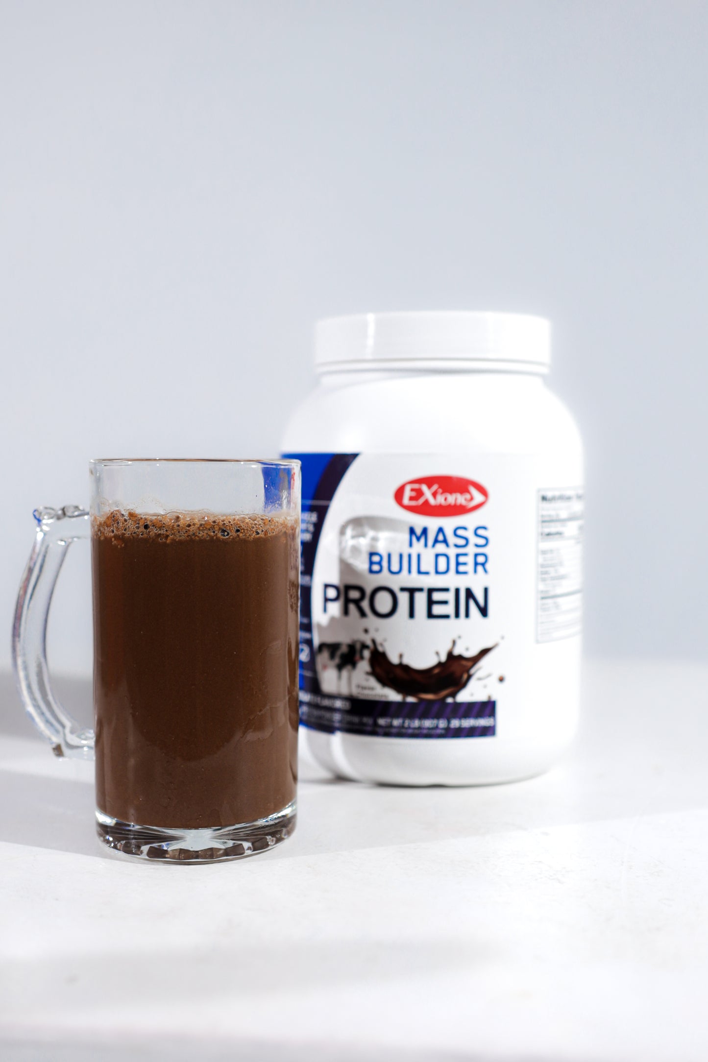 Exione  Chocolate Mass Protein  Builder Protein Powder