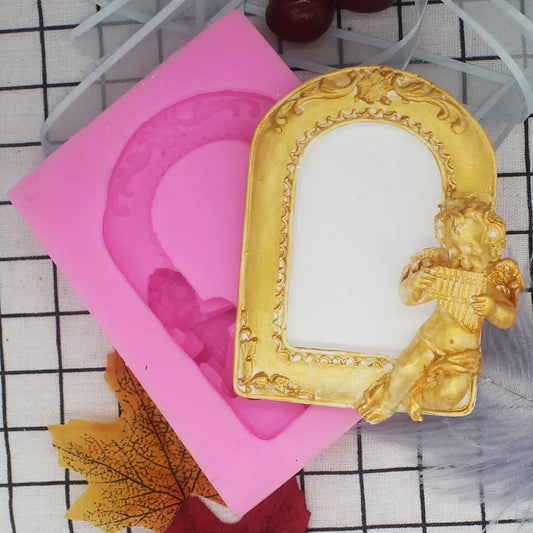 Silicone Mold for Frame and Car Air Freshener Decor