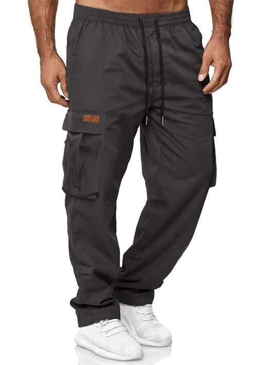 HOTake Mens Casual Sweatpants Cargo Joggers Pants