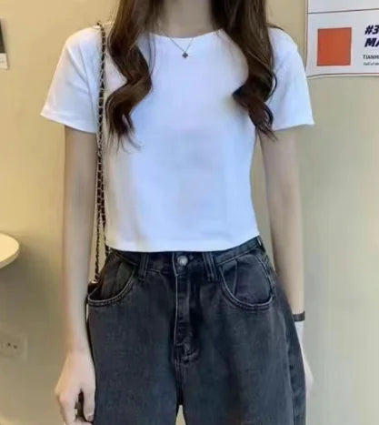 2020 Summer Korean Style Loose Short Sleeve T-Shirt