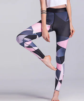 Women's Breathable Yoga Leggings, Slim Fit Active Pants