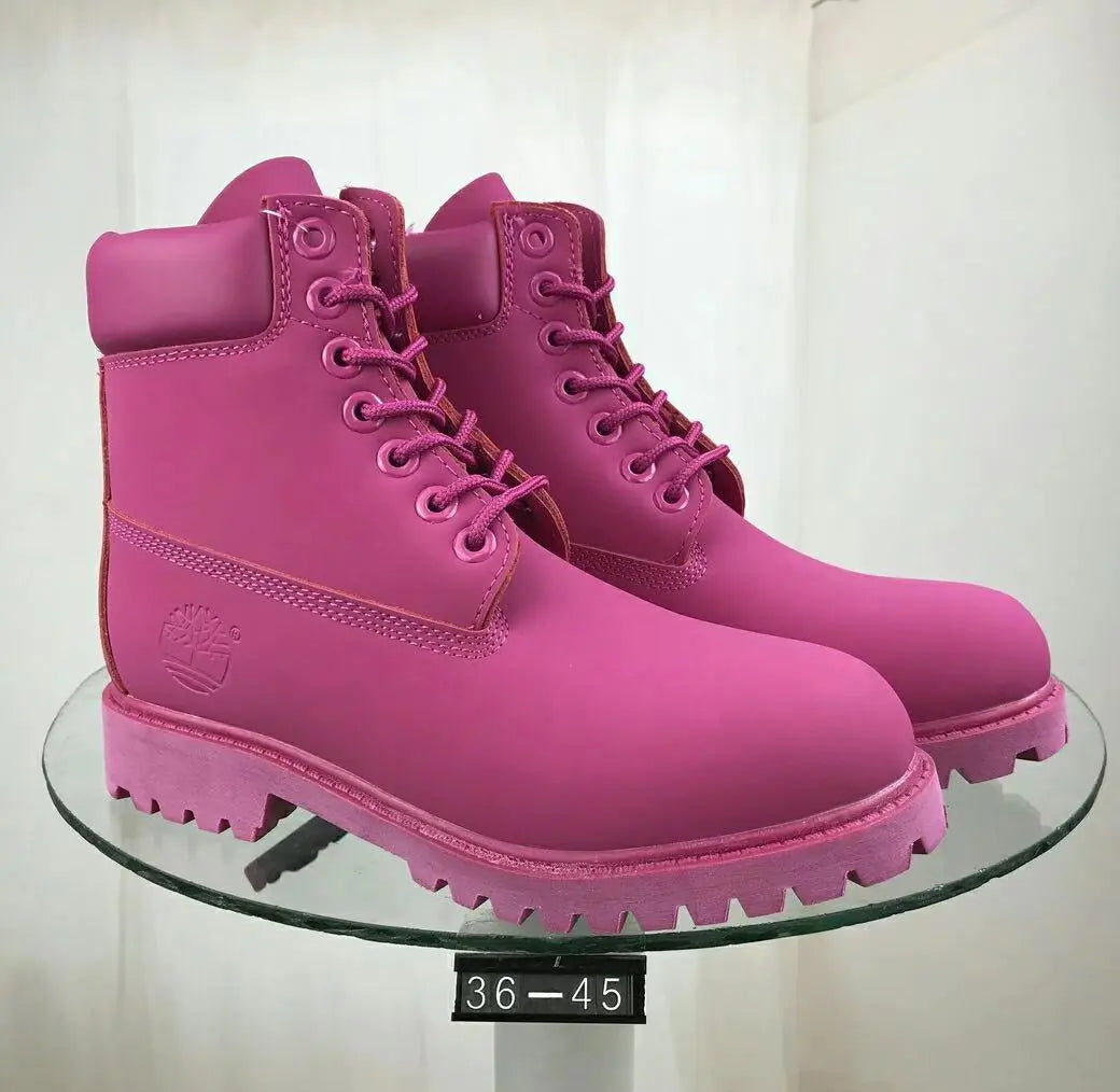 Timberland Classic Yellow Boots - Durable Leather Work Boots