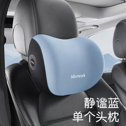 Car Memory Foam Neck Pillow and Lumbar Support Cushion