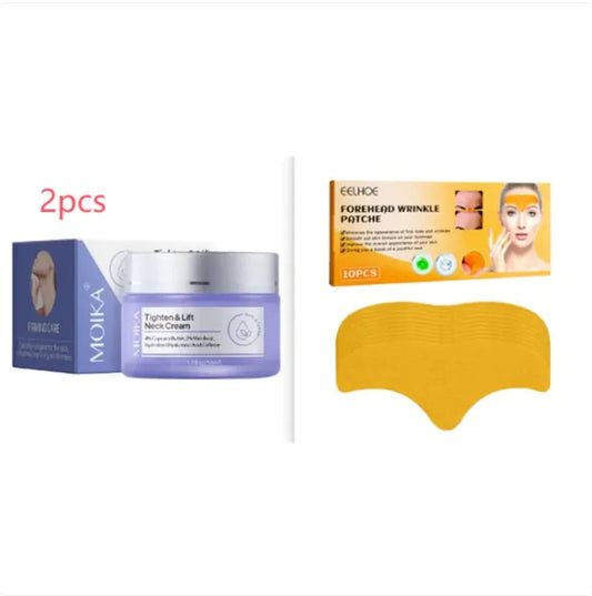 Neck Wrinkle Removal Cream Tightening Firming Fade Fine Lines Anti-Aging Necklines Lifting Shaping Beauty Neck Cream