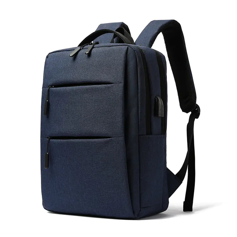 Men's Casual Business USB Backpack for Travel & School