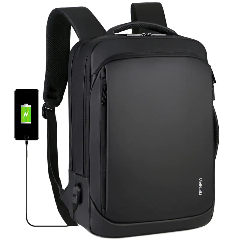 Multi-Functional Waterproof USB Charging Laptop Backpack