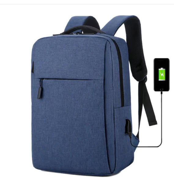 Men's Casual Business USB Backpack for Travel & School