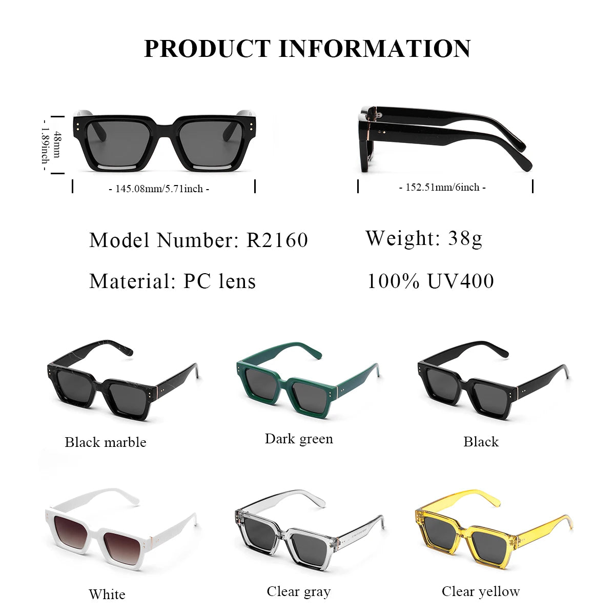 Ruiao 2025 Whole Luxury Premium Shades Designer Black Brand Sunglasses