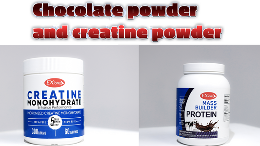 Exione Chocolate Mass Builder Protein and Creatine Monohydrate