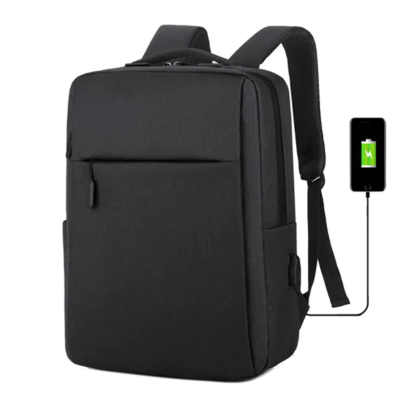 Men's Casual Business USB Backpack for Travel & School