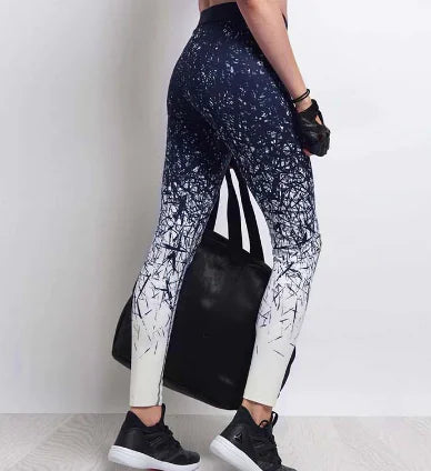 Women's Breathable Yoga Leggings - Slim Fit Sports Pants