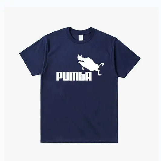 Cute Pumba Casual Cotton T-Shirt for Men and Women