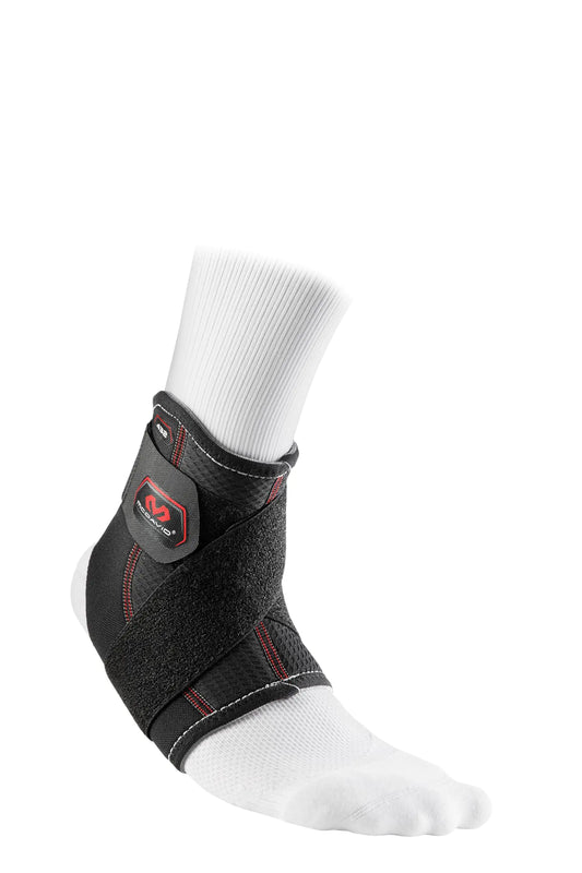 McDavid Ankle Support with Strap (Black X-Large)