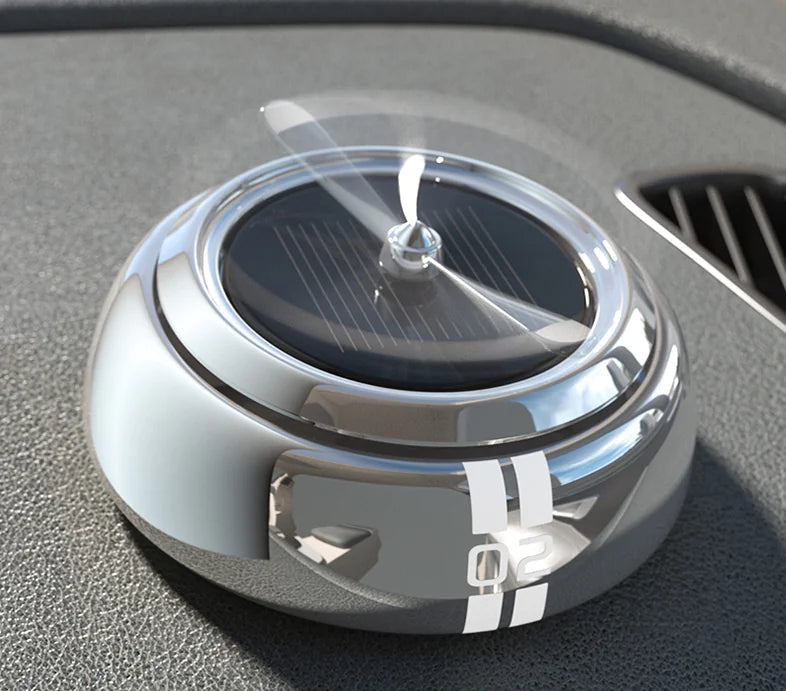 Solar-Powered Car Air Freshener with Lasting Fragrance