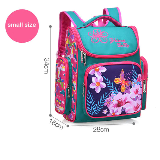 Cute 3D Cartoon Russian School Backpack