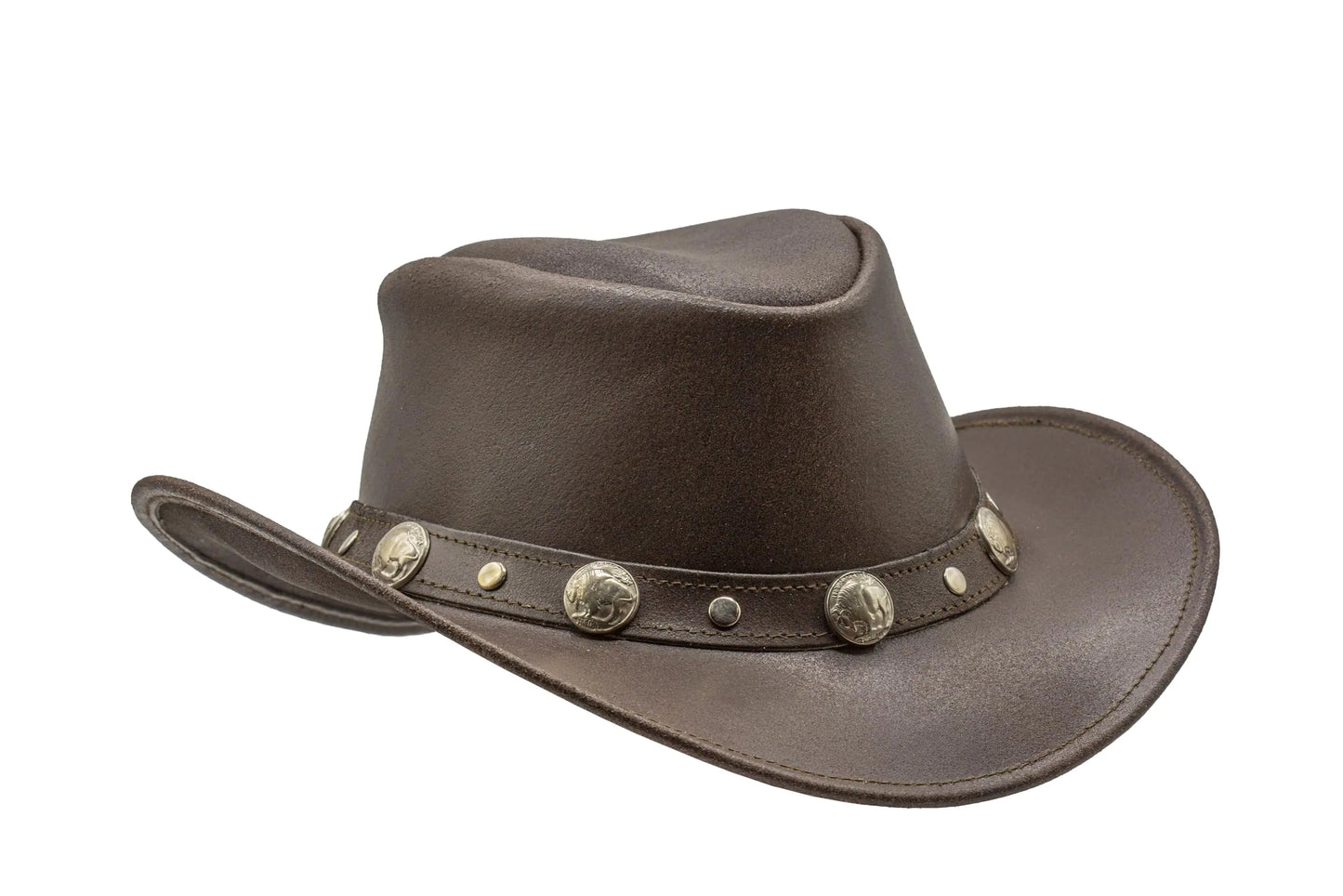 Showerproof Outback hat Also Worn as Leather Cowboy hat Australian Hats for Men & Women