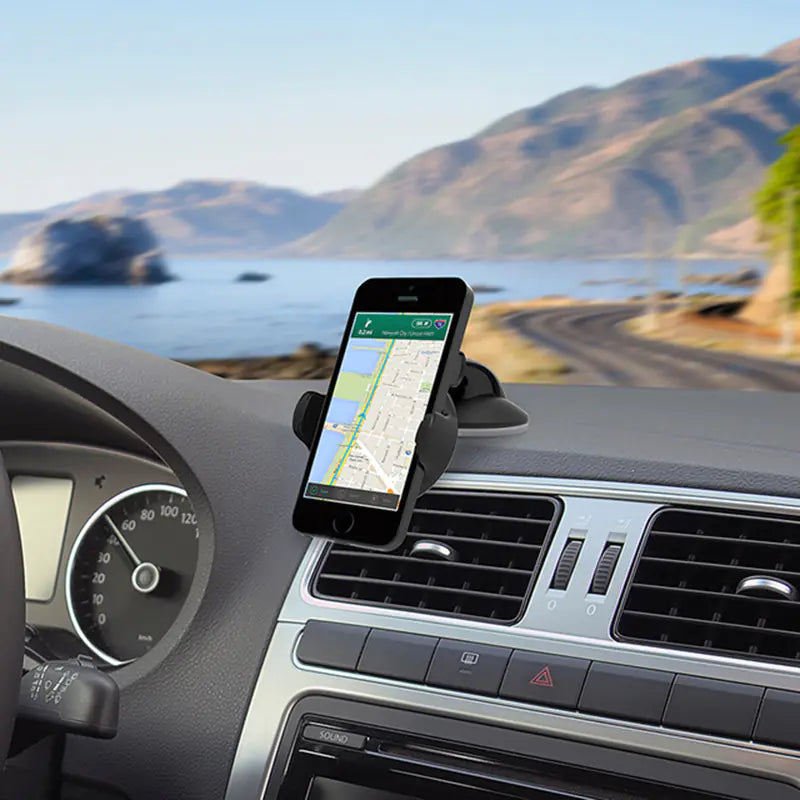 Car Dashboard Phone Holder - Suction Cup Multi-Function