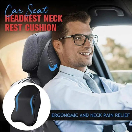 Memory Foam Car Seat Neck Pillow for Pain Relief