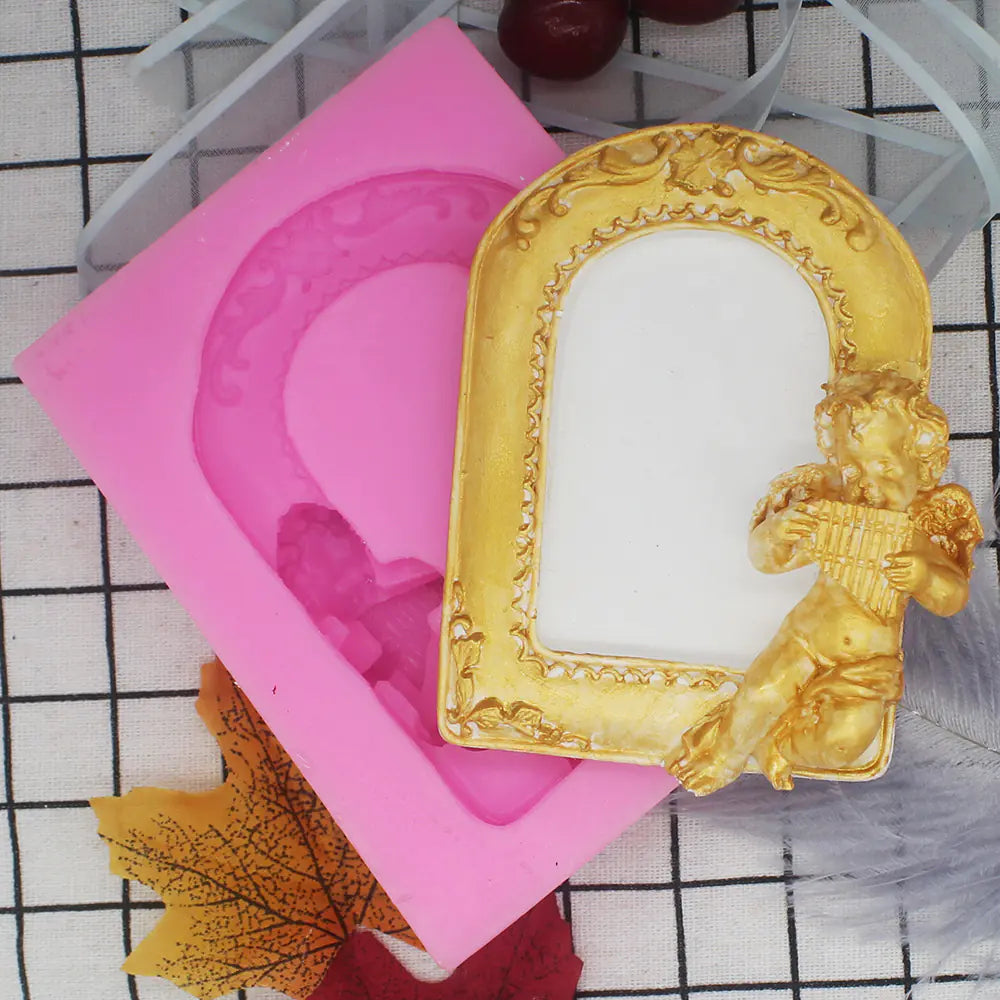 Silicone Mold for Frame and Car Air Freshener Decor