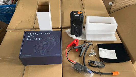 Multifunctional Portable Jump Starter and Air Pump