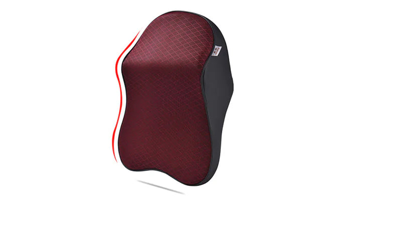 Car Neck Pillow with Memory Foam Support Cushion