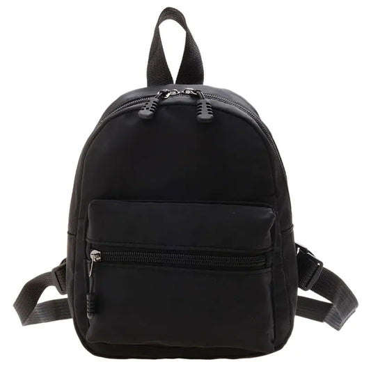 Casual Nylon Women Mini Backpack for School & Travel