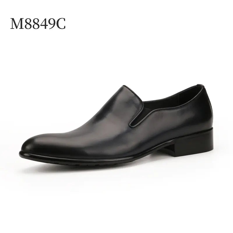 The Hand-Painted Leather Shoes for Men,