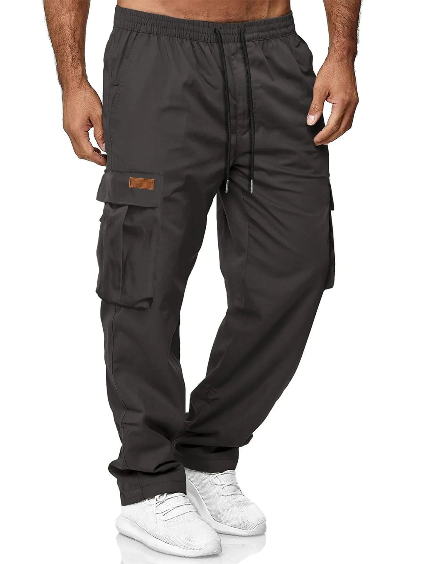 HOTake Mens Casual Sweatpants Cargo Joggers Pants