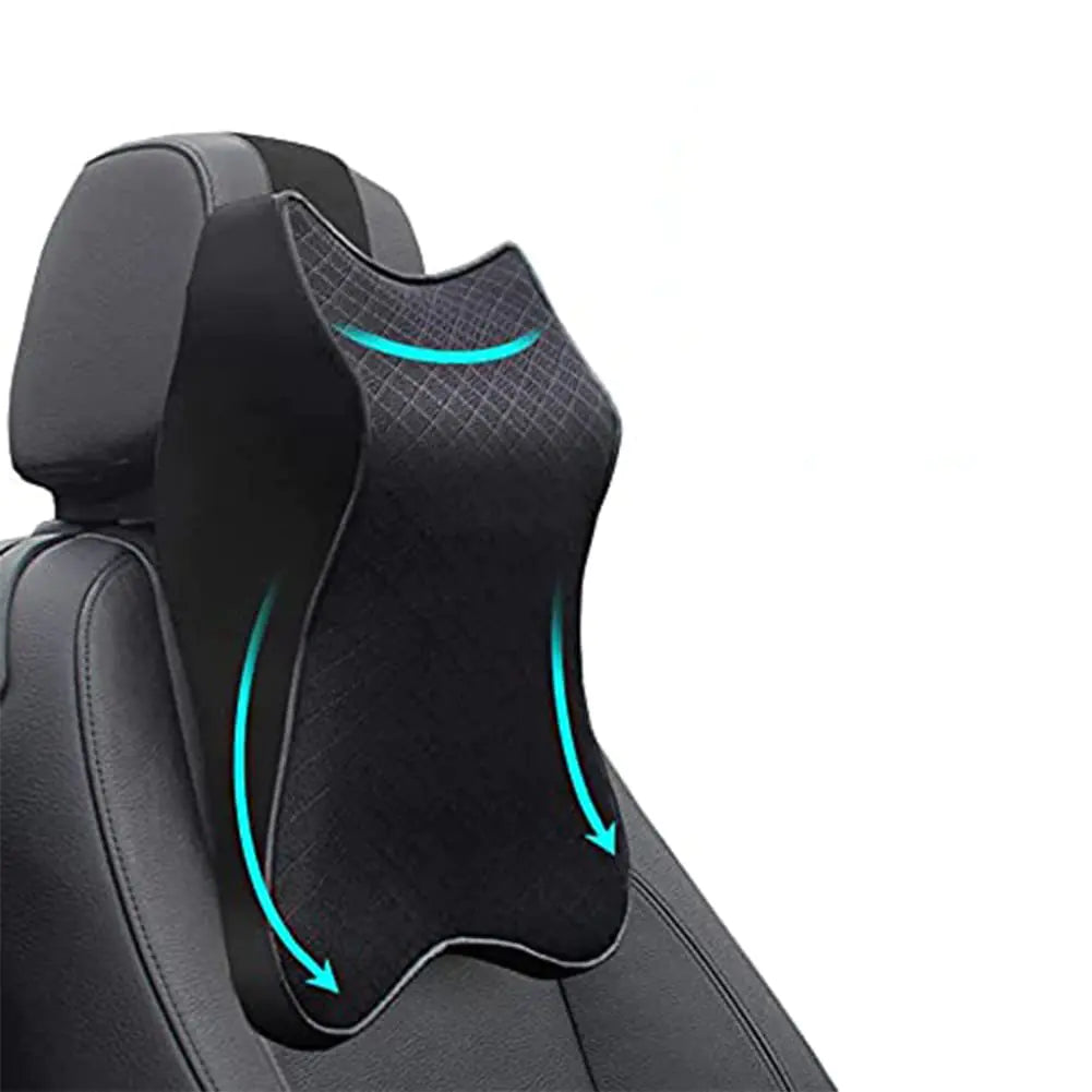 Memory Foam Car Seat Neck Pillow for Pain Relief