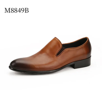 The Hand-Painted Leather Shoes for Men,