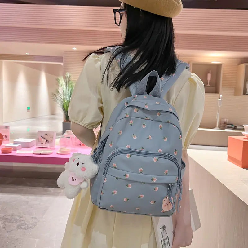 Girls' Small Kindergarten Backpack with Double Straps