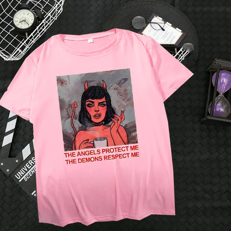 Trendy Women's Loose-Fit Short Sleeve T-Shirt