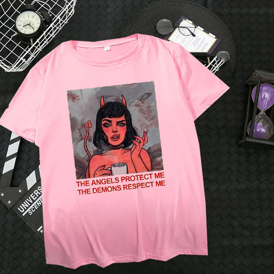 Trendy Women's Loose-Fit Short Sleeve T-Shirt
