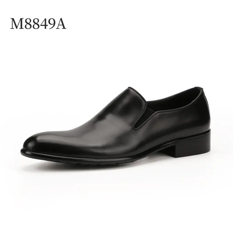 The Hand-Painted Leather Shoes for Men,