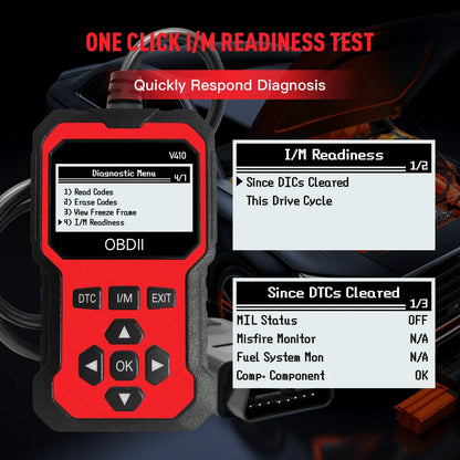 Car Obd2 Scanner Diagnostic Tool Code Reader Engine