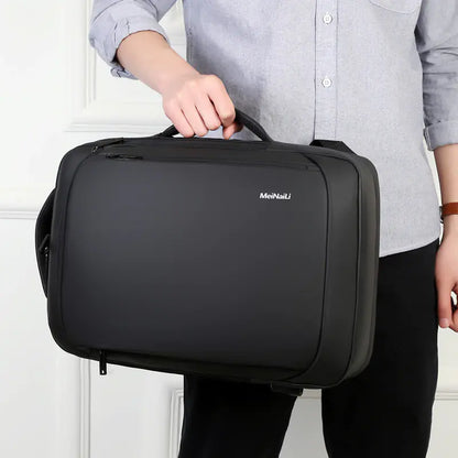 Multi-Functional Waterproof USB Charging Laptop Backpack