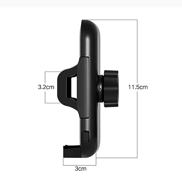 Car Air Vent Multi-Function Phone Holder with Carbon Fiber