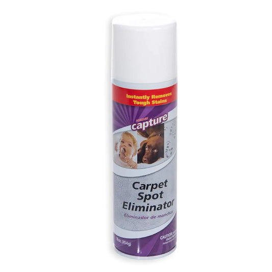 Capture Carpet Spot Eliminator - Stain Remover Spray Cleaner - Clean Carpet Furniture Rug Upholstery Clothes Fabric Couch Pet Stains - Home Car or Office - 16oz Portable Spray Can
