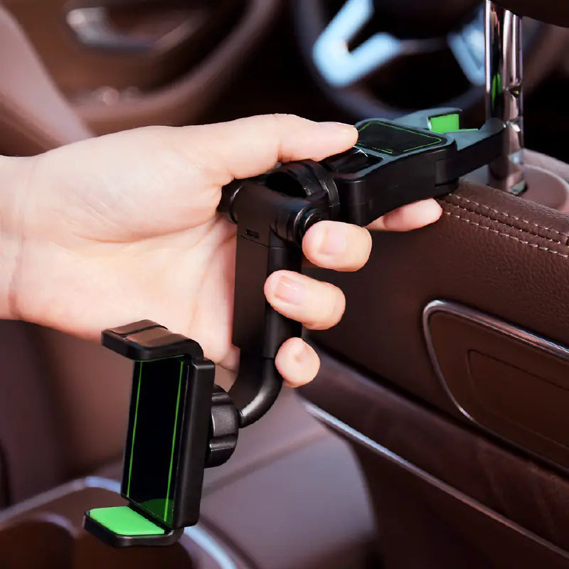 Car Rearview Mirror Phone Holder for AR Navigation