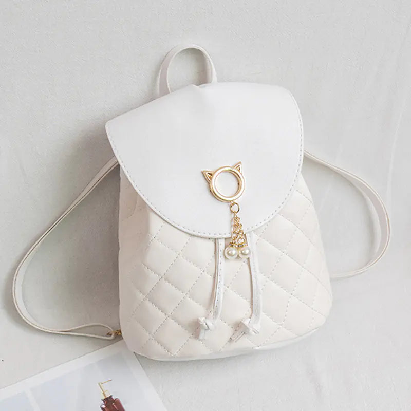Cute Mini Backpack for Girls - Casual School Bag