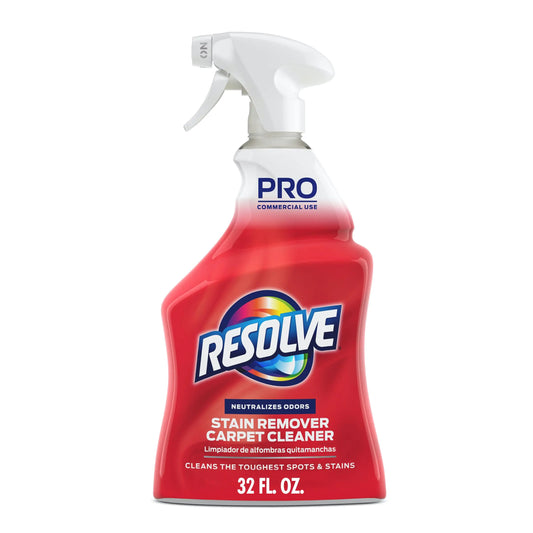 Resolve Professional Strength Spot and Stain For Car and  Carpet Cleaner Carpet Cleaner Carpet Cleaner Solution 32 Fl Oz (Pack of 1)