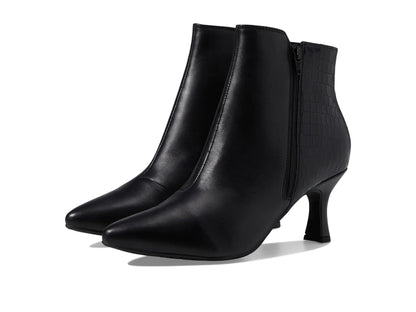 Clarks Womens Kataleyna Glow Ankle Boot Black Leather 10