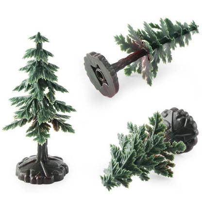 10PCS Miniature Chrismas Tree Simulation Pine Trees