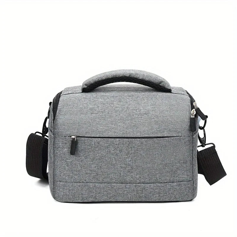 1pc SLR Camera Bag Fashion Polyester Shoulder Bag Camera Case Pouch Bag Convenient Waterproof Photography Photo Bag