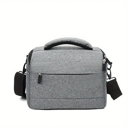 1pc SLR Camera Bag Fashion Polyester Shoulder Bag Camera Case Pouch Bag Convenient Waterproof Photography Photo Bag
