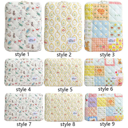 11/13/15 In Laptop Carrying Case Shockproof Padded Laptop Case Quilted Laptop Protective Bag for School Work Business