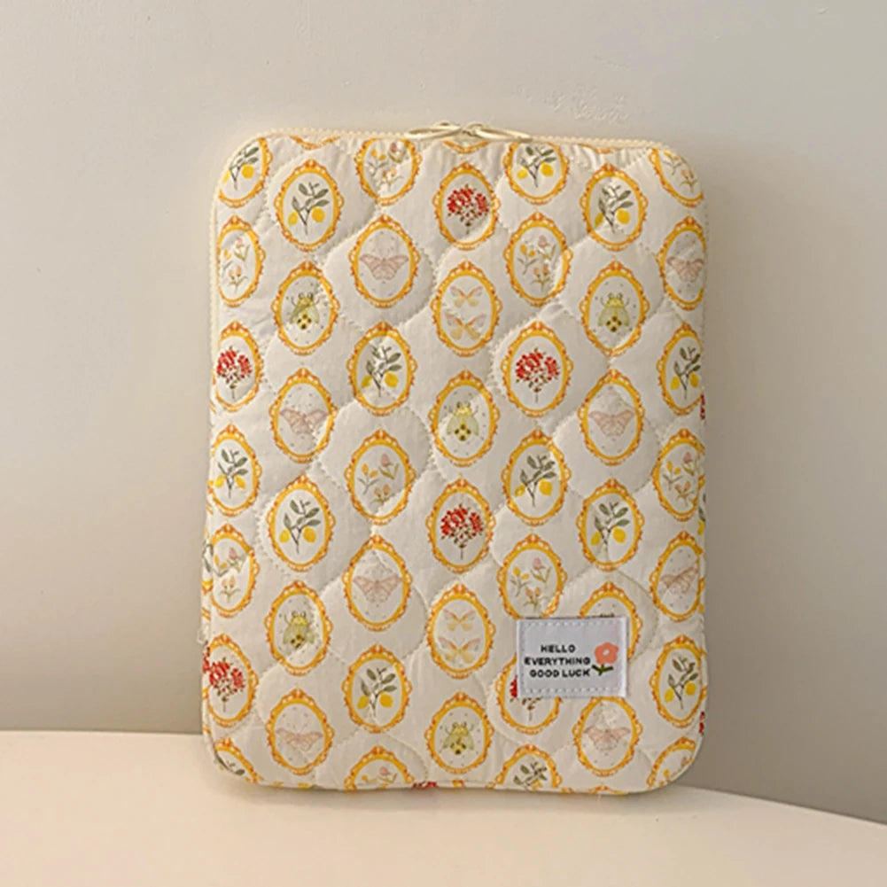 11/13/15 In Laptop Carrying Case Shockproof Padded Laptop Case Quilted Laptop Protective Bag for School Work Business