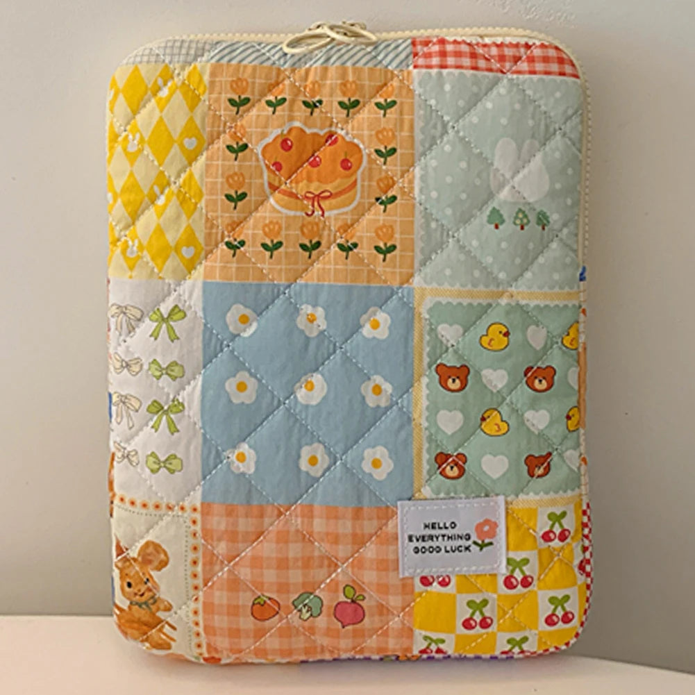 11/13/15 In Laptop Carrying Case Shockproof Padded Laptop Case Quilted Laptop Protective Bag for School Work Business